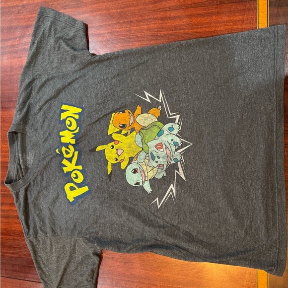 Polo Ralph Lauren Other - Gray Pokémon T-Shirt with Colorful Characters